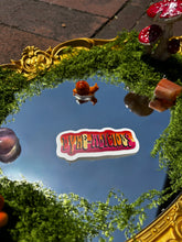 Load image into Gallery viewer, Dyke-alicious – Retro Lesbian Pride Sticker