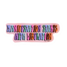 Load image into Gallery viewer, Manifestation Starts with Liberation – Empowerment and Collective Spirit Sticker
