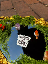 Load image into Gallery viewer, Dismantle the Binary – Empowering Trans and Non-binary Sticker
