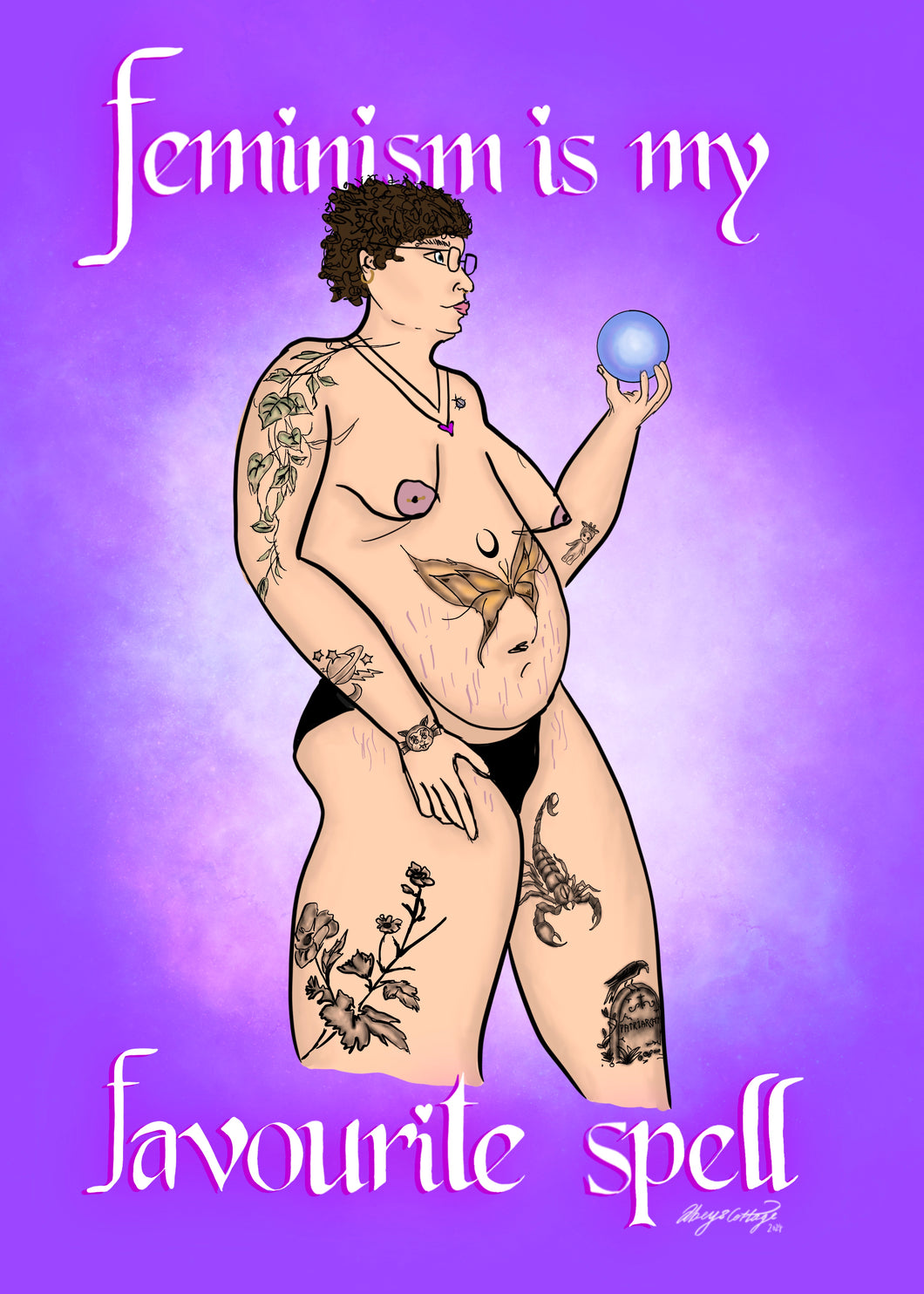 Feminism is My Favourite Spell – A Queer, Nonbinary Portrait of Empowerment and Magic